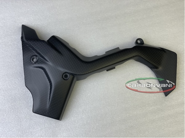Carbonvani Carbon Fiber Front Sprocket Cover for the Ducati Diavel V4 Carbonvani Carbon Fiber Front Sprocket Cover for the Ducati Diavel V4